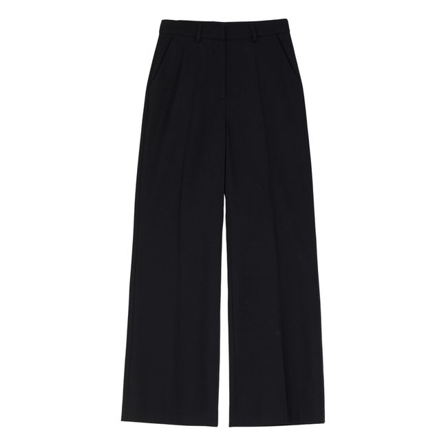 Pantalon Pirette Laine Recyclée | Noir