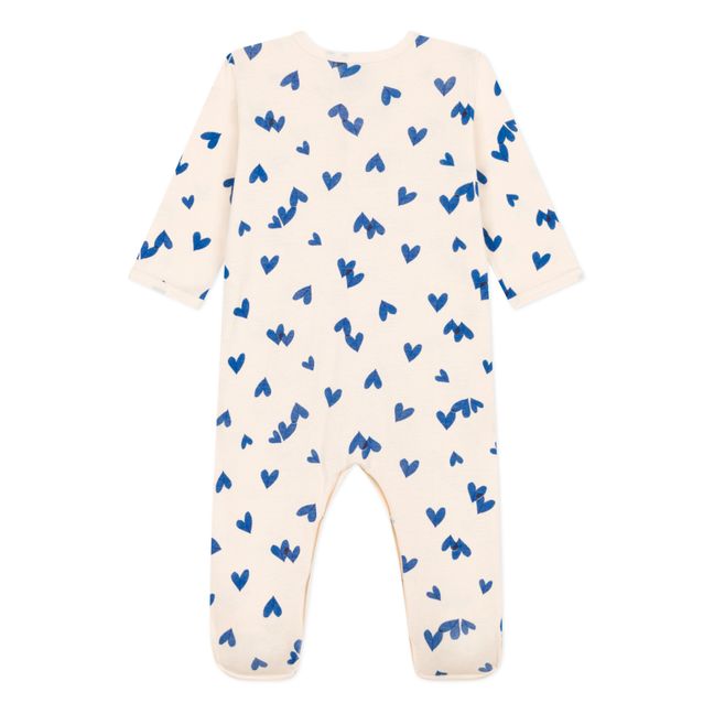Pyjama Herzen | Seidenfarben