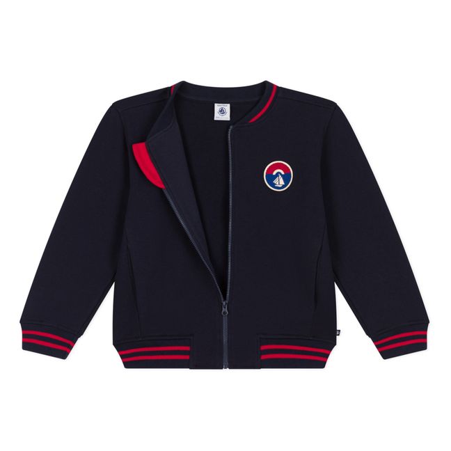 Teddy en Molleton Brossé | Navy