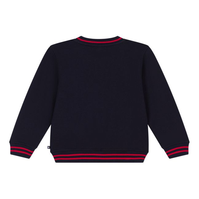 Teddy en Molleton Brossé | Navy
