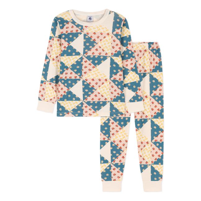Pigiama Patchwork | Ecru