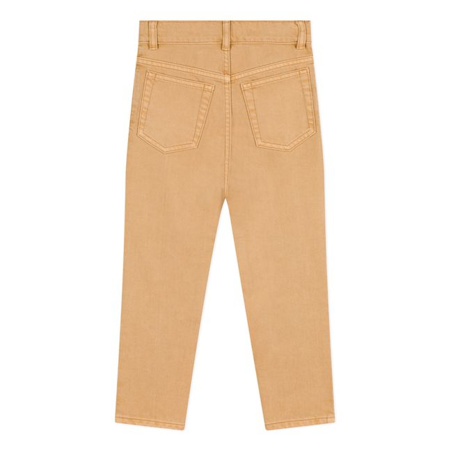 Pantalon en Denim 5 poches | Beige