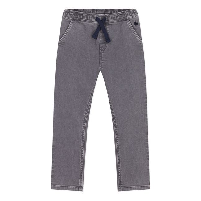 Pantalon Denim Bio | Grau