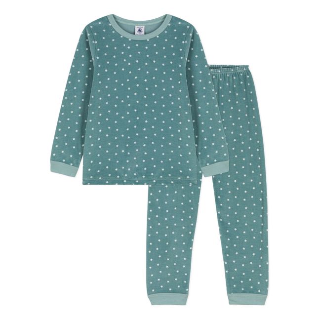 Pyjama Etoiles en Velours | Azul