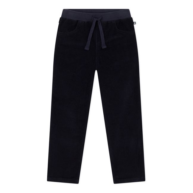 Pantalon en Velours | Navy