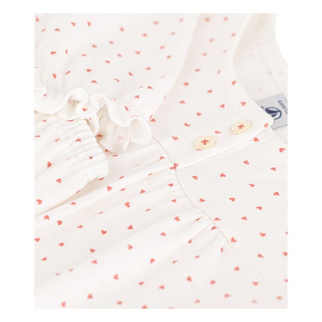 Pyjama Cœur | Ecru