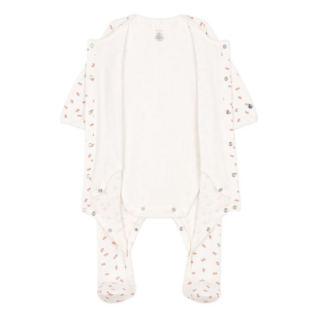Blumenpyjama | Seidenfarben