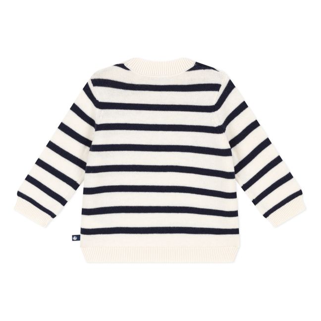 Striped Wool Sweater | Crudo