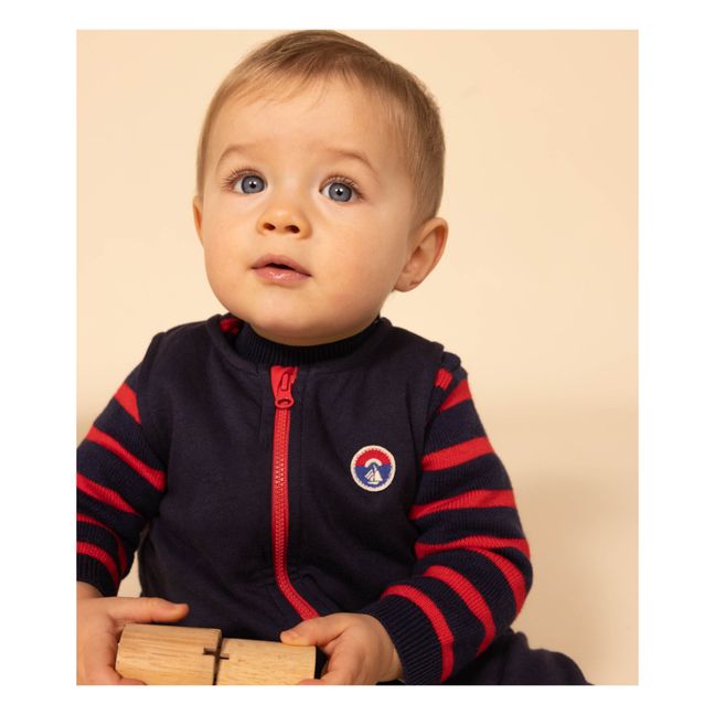 Pull en Laine Rayé Marinière | Azul Marino