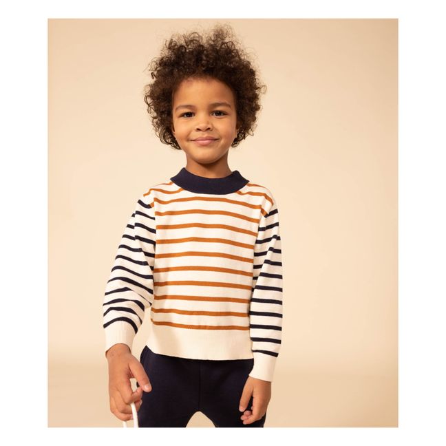 Pull Marin à Rayures | Ecru