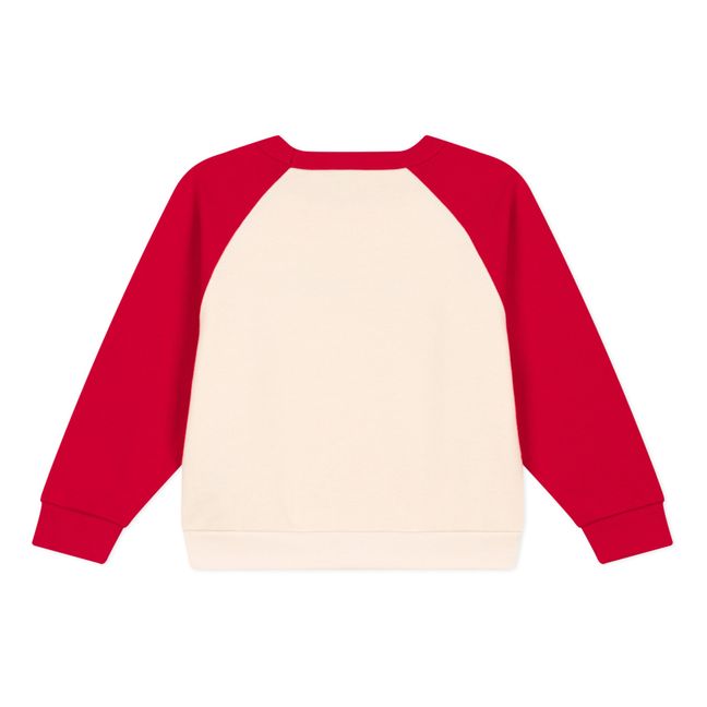 Sweat en Molleton Retro | Rojo