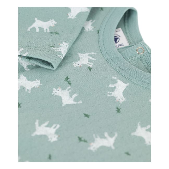 T-Shirt Biquette | Mintgrün