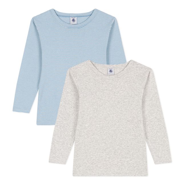 T-Shirts im 2er-Pack | Blau