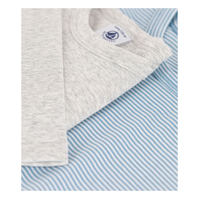 T-Shirts im 2er-Pack | Blau