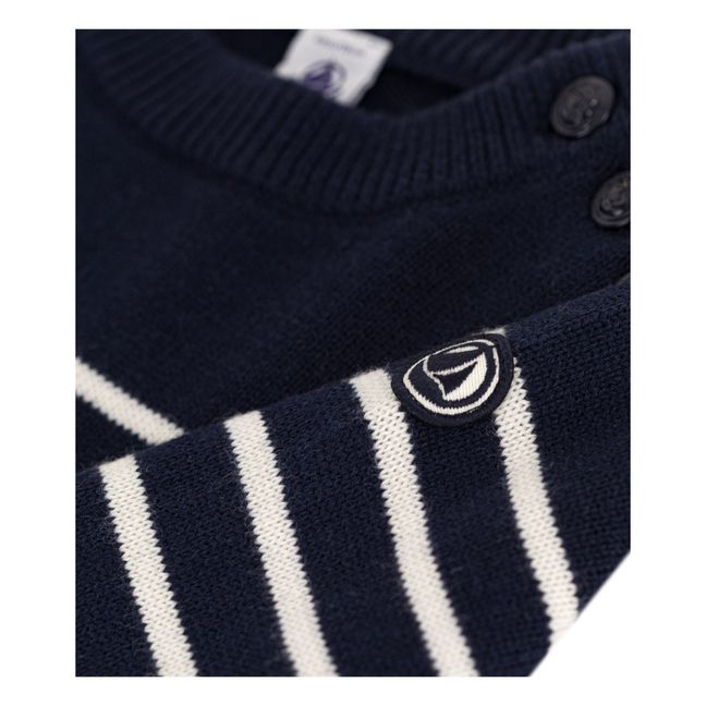 Pull en Laine | Bleu marine