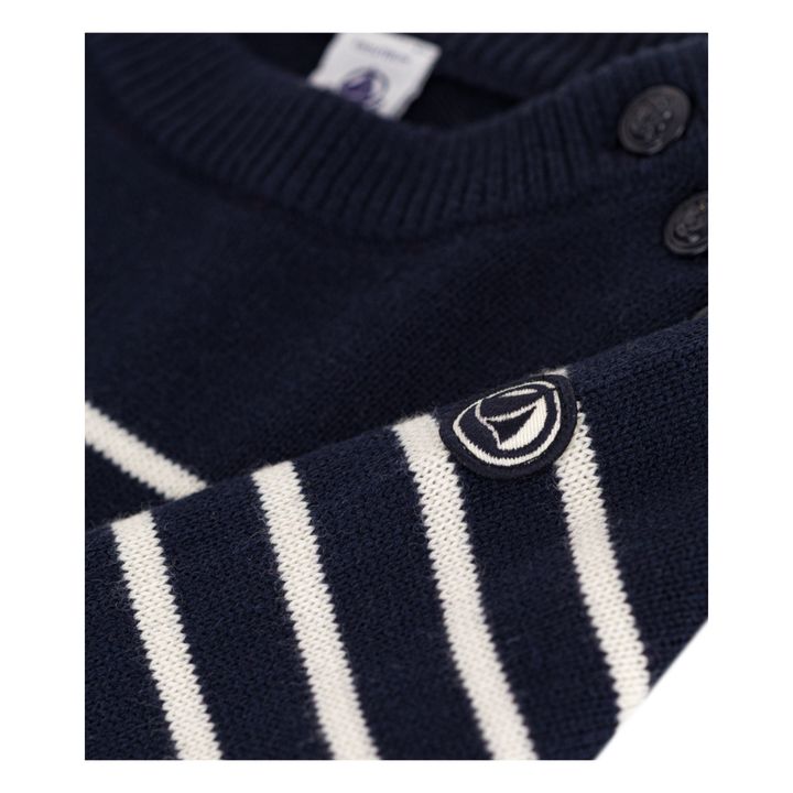 Pullover aus Wolle | Navy- Produktbild Nr. 1