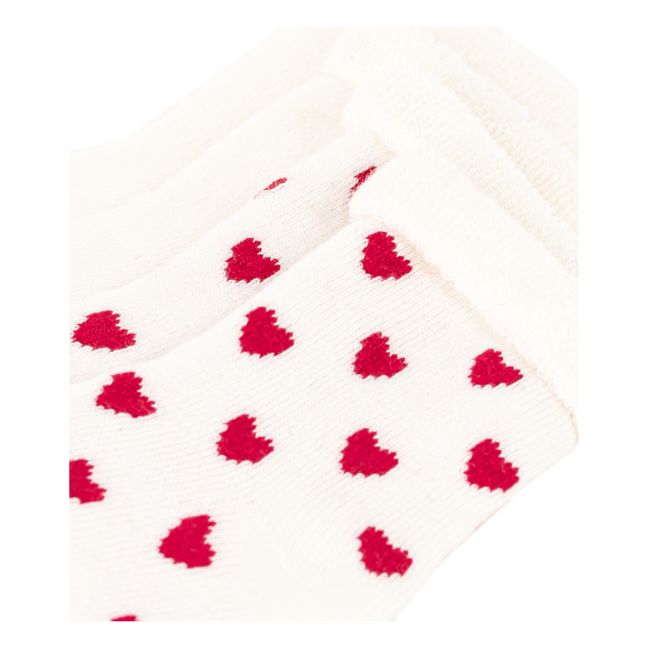 Lot 2 Paires de Chaussettes Tricots | Blanc