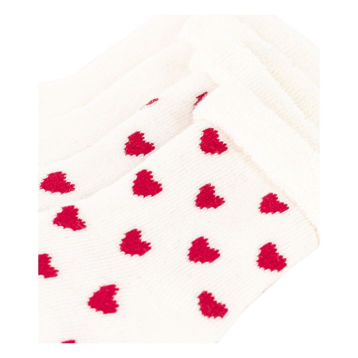 Lote de 2 pares de calcetines de punto | Blanco- Imagen del producto n°1
