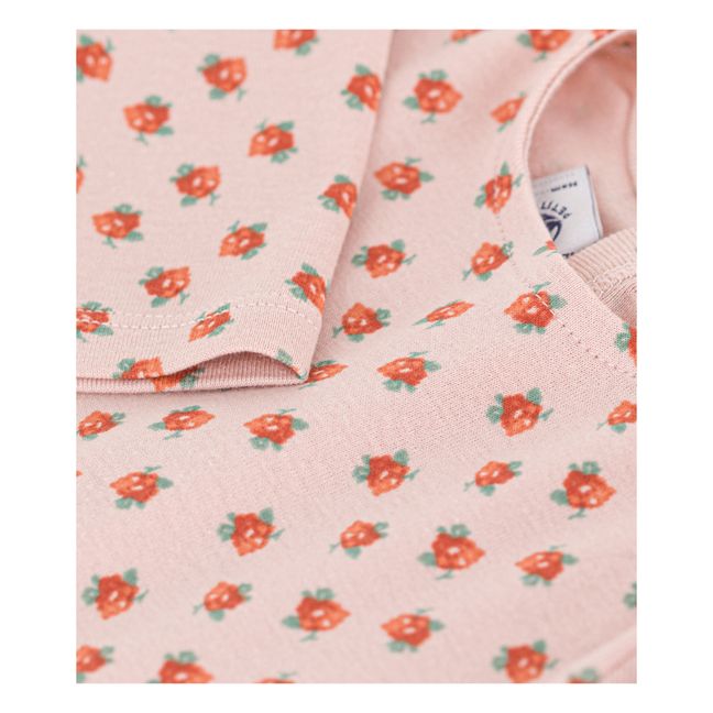 Camiseta floreada | Rosa