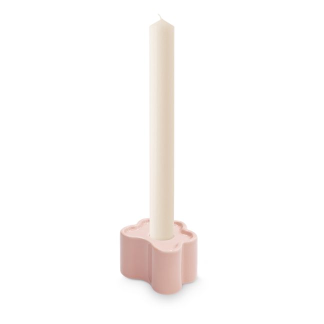 Flora small candlestick | Pink