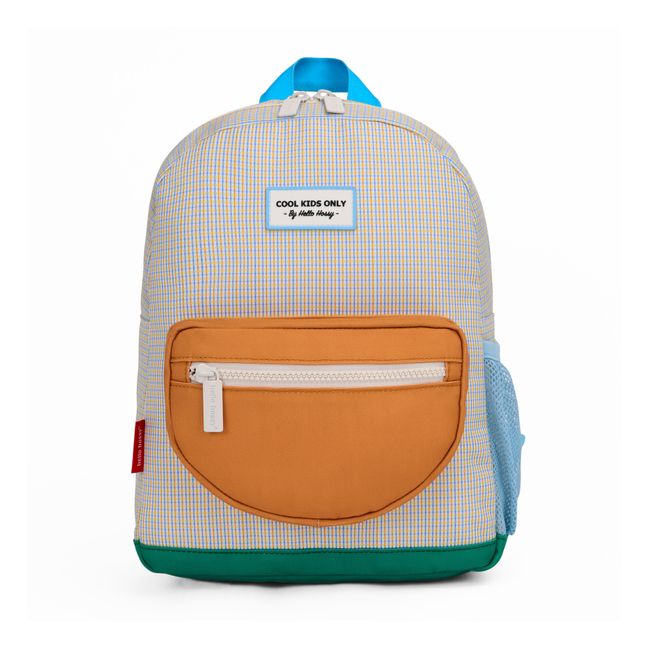 Sac à Dos Vichy | Ecru