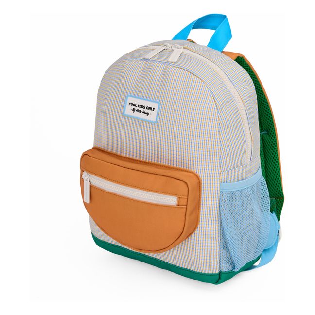 Sac à Dos Vichy | Ecru
