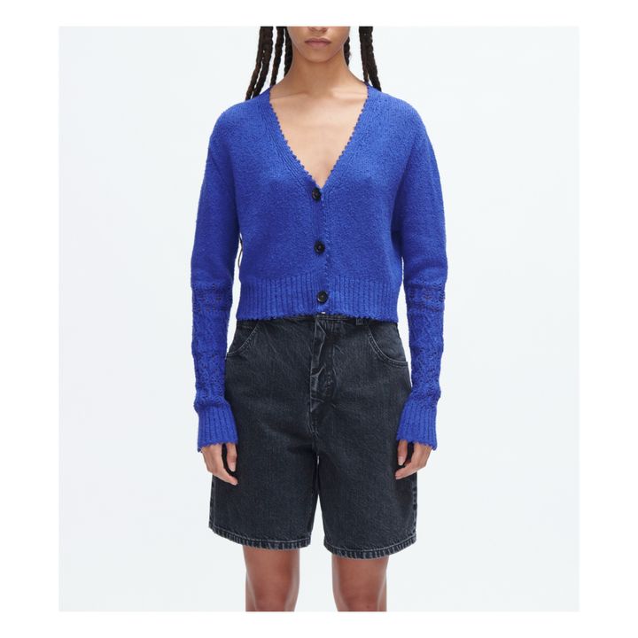 Cardigan sale blu elettrico