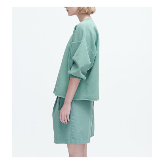Sudadera | Verde agua