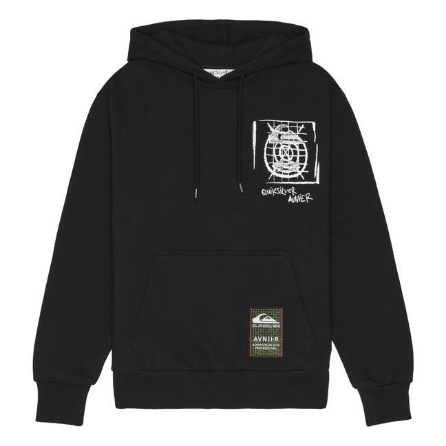 Colaboración Avnier x Quicksilver - Sudadera Onset | Negro