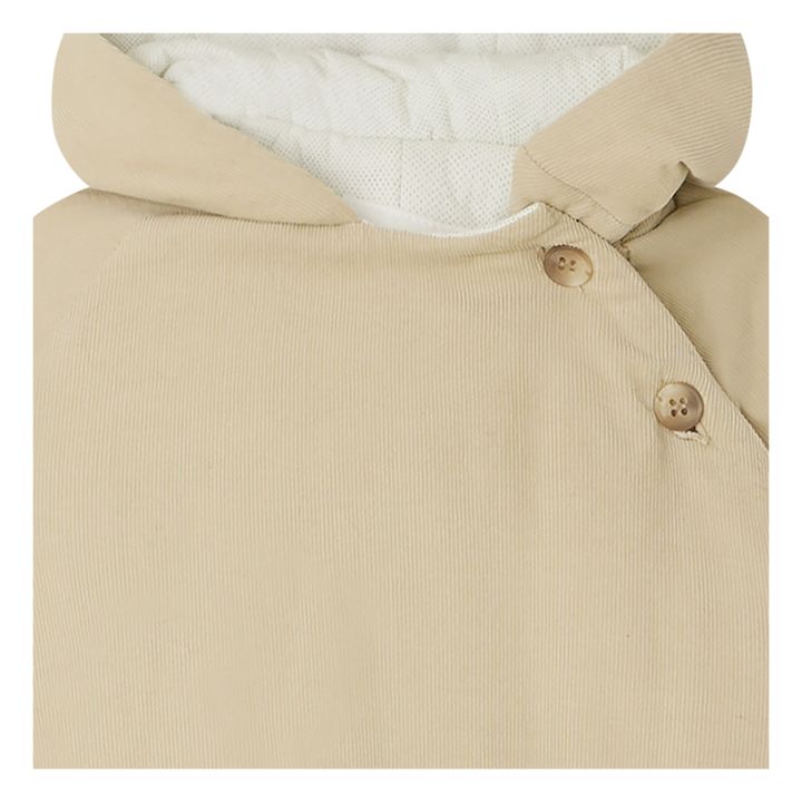 Schlafsack mit Füßen Samt Milleraies Februar | Beige- Produktbild Nr. 1
