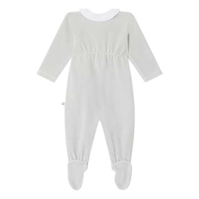 Pyjama à Pieds Velours Tilouan | Crudo