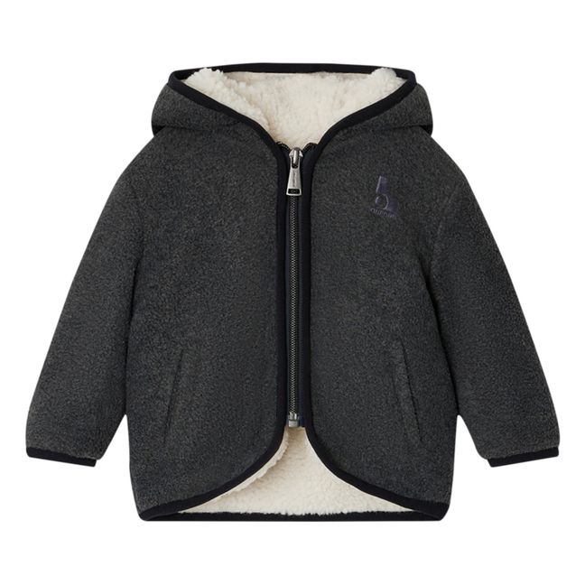 Sweat Zippé à Capuche Polaire Dolovan | Anthrazit