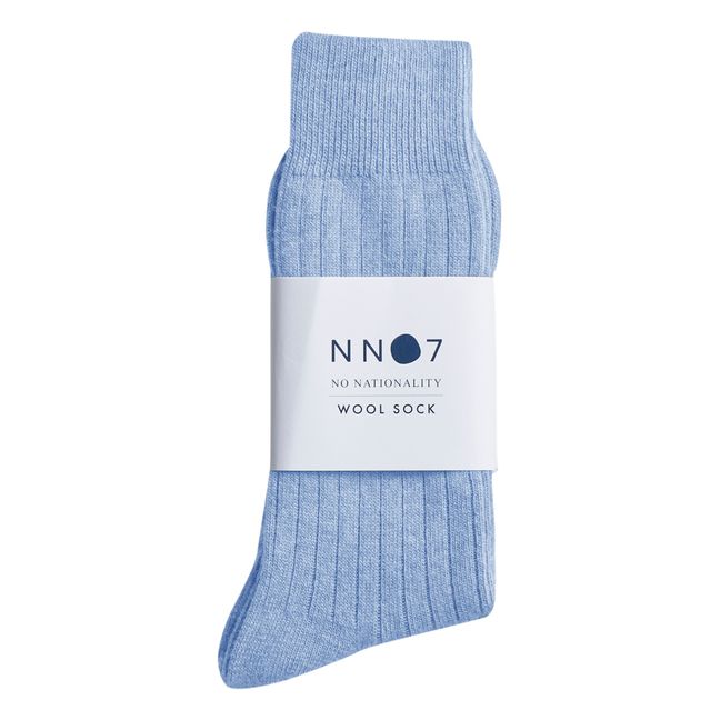 Chaussettes Ten 9140 Laine | Blu