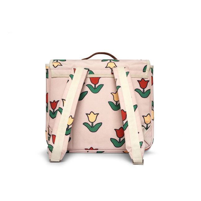 Cartable Hello Tulips X Hello Simone | Rose pâle