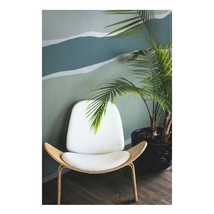 Trio Wallpaper - 4 rolls | Green- Product image n°2