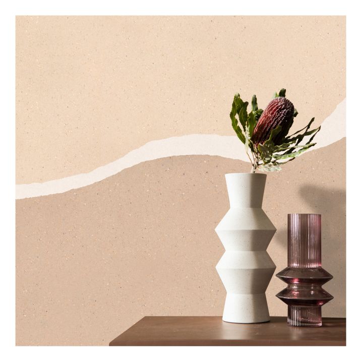 Duo Wallpaper - 4 rolls | Beige- Product image n°2