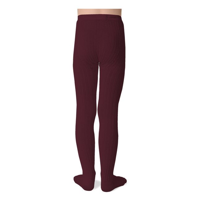 Louise Tights | Burgundy