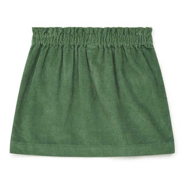 Falda de pana Douchka | Verde