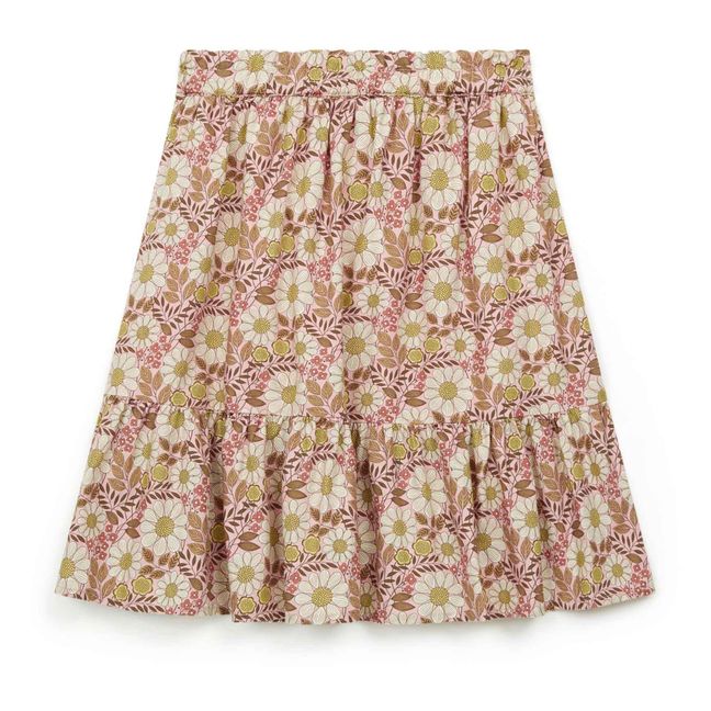 Denon Long Skirt | Pink