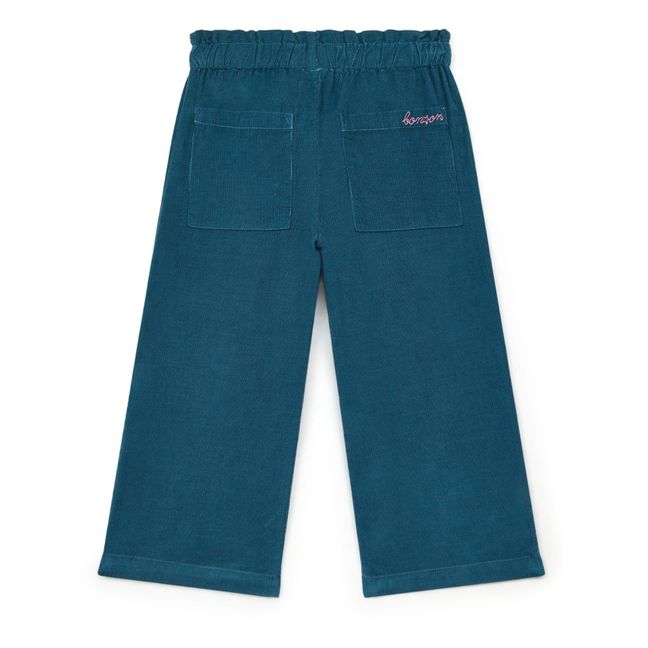 Pantaloni in velluto Milleraies Chacha | Blu