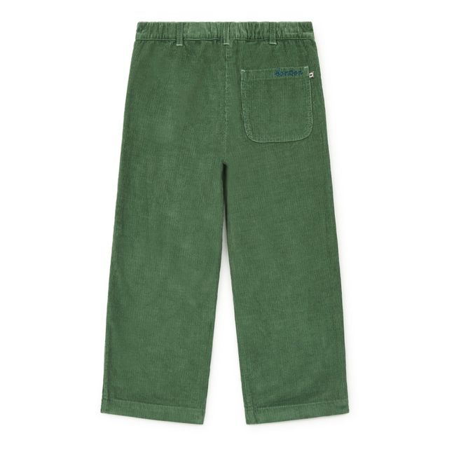 Pantalon Velours Côtelé Hakiko | Green