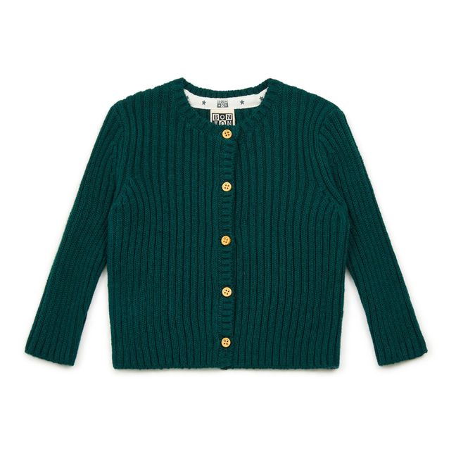 Chaqueta de lana | Verde