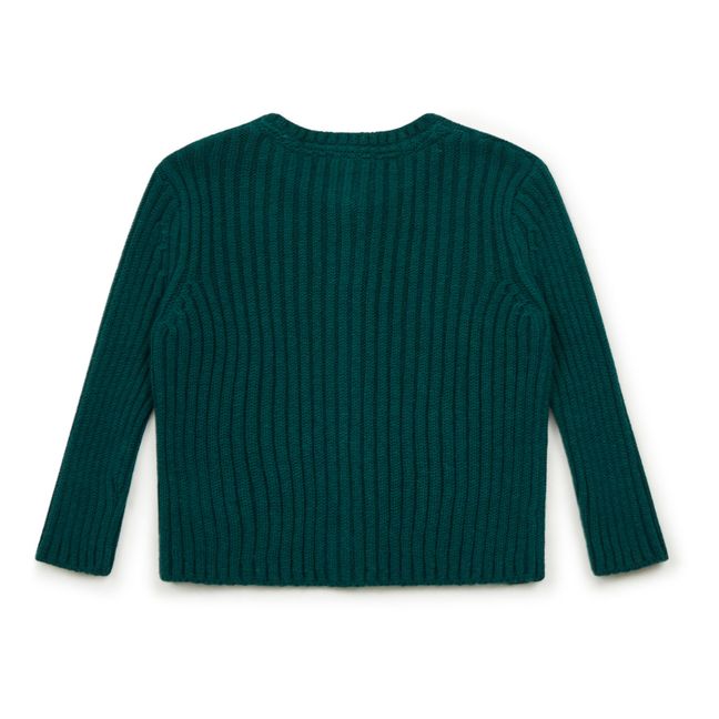 Chaqueta de lana | Verde