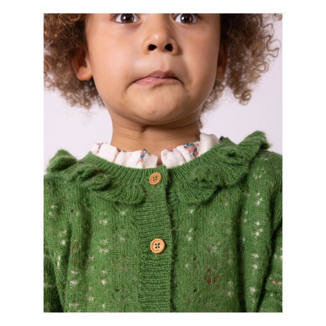 Openwork Cardigan Corolle | Green