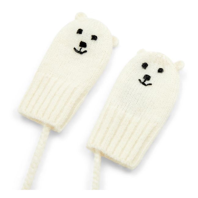 Moufles Teddy | Seidenfarben