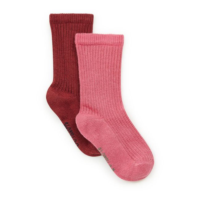 Socks - 2 pairs | Pink