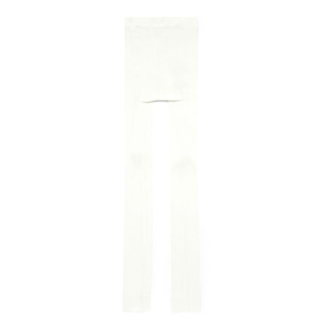 Legging Maille Cœurs | Ecru