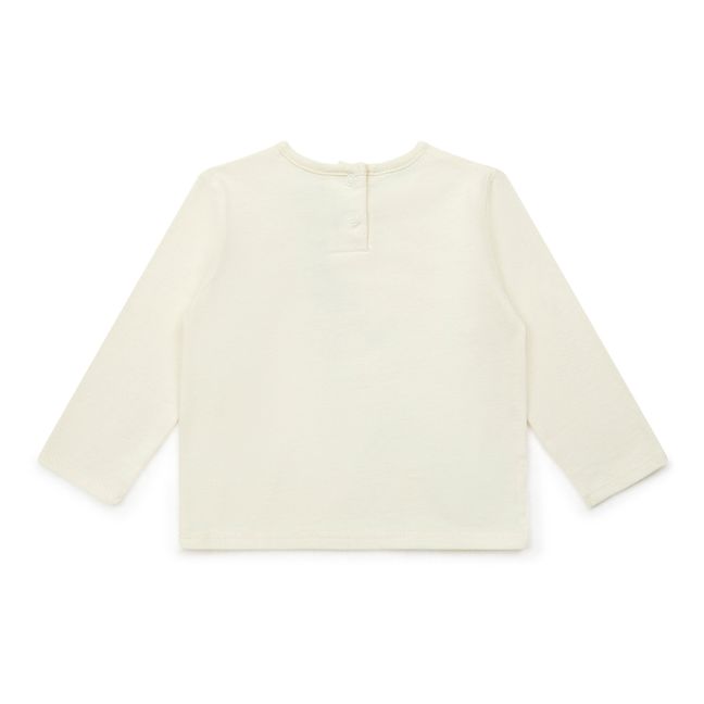 T-Shirt Coton Bio  - Collection Noël  | Blanc