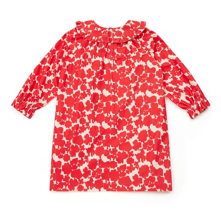 Milleraies Velvet Dress Heidi | Red- Product image n°5
