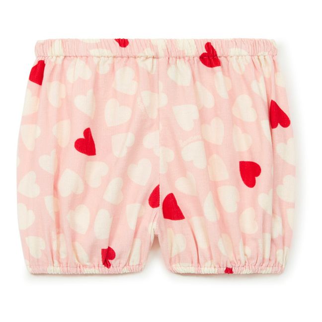 Bloomer Corduroy Hearts Bomb | Pale pink